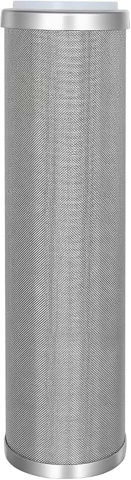 Stainless Steel Cleanable Wire Mesh Filter Cartridge 10”Length,2.5"OD(50 Micron)