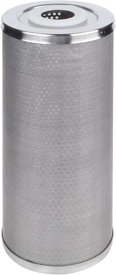 Stainless Steel Cleanable Wire Mesh Filter Cartridge 10”Length,4.5"OD(25 Micron)