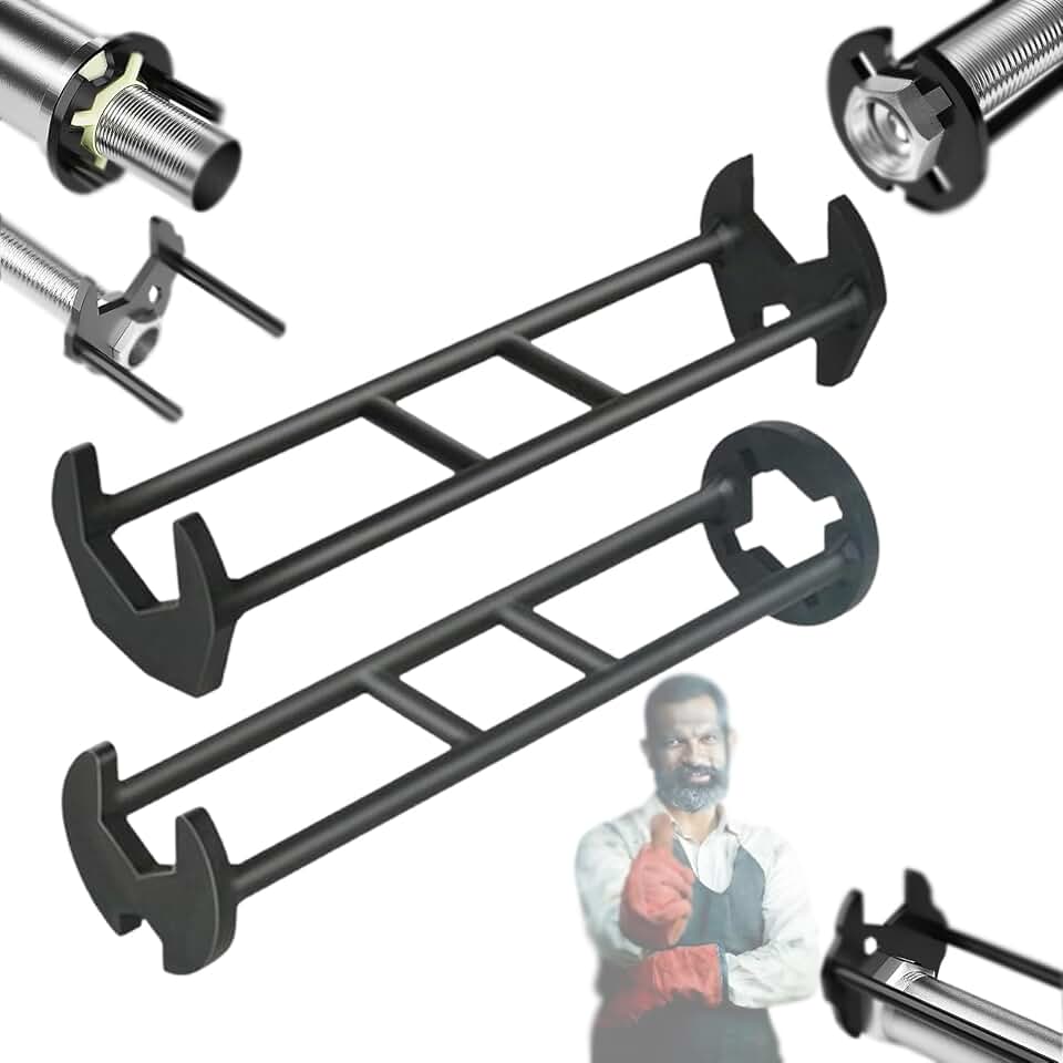 Multifunctional Sink Wrench Tool,Plumbing Repair Wrench,Faucet Alloy Sink Wrenches for Tight Spaces,Faucet Installation Tool,Compact Sinks Repair Tool,Under Sinks Wrenches Faucet Tool (Set B)