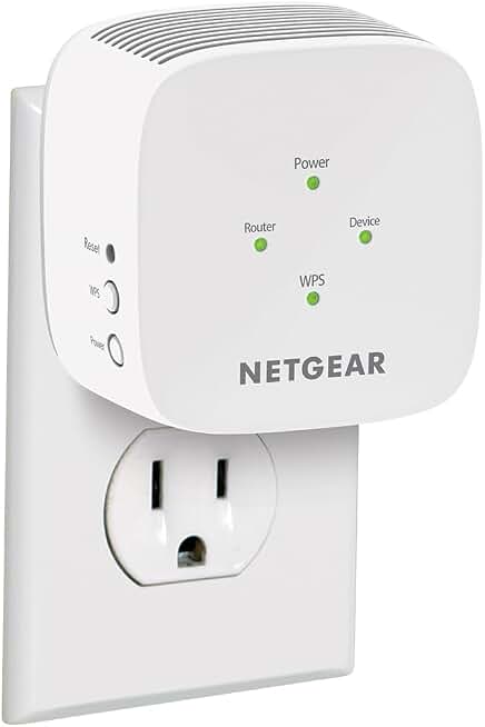 NETGEAR WiFi Mesh Range Extender (EX5000) - Covers up to 1,000 sq.ft. and 15 Devices with AC1200 Dual Band Wireless Signal Booster &amp; Repeater (up to 1200 Mbps Speed) – Compact Wall Plug Design