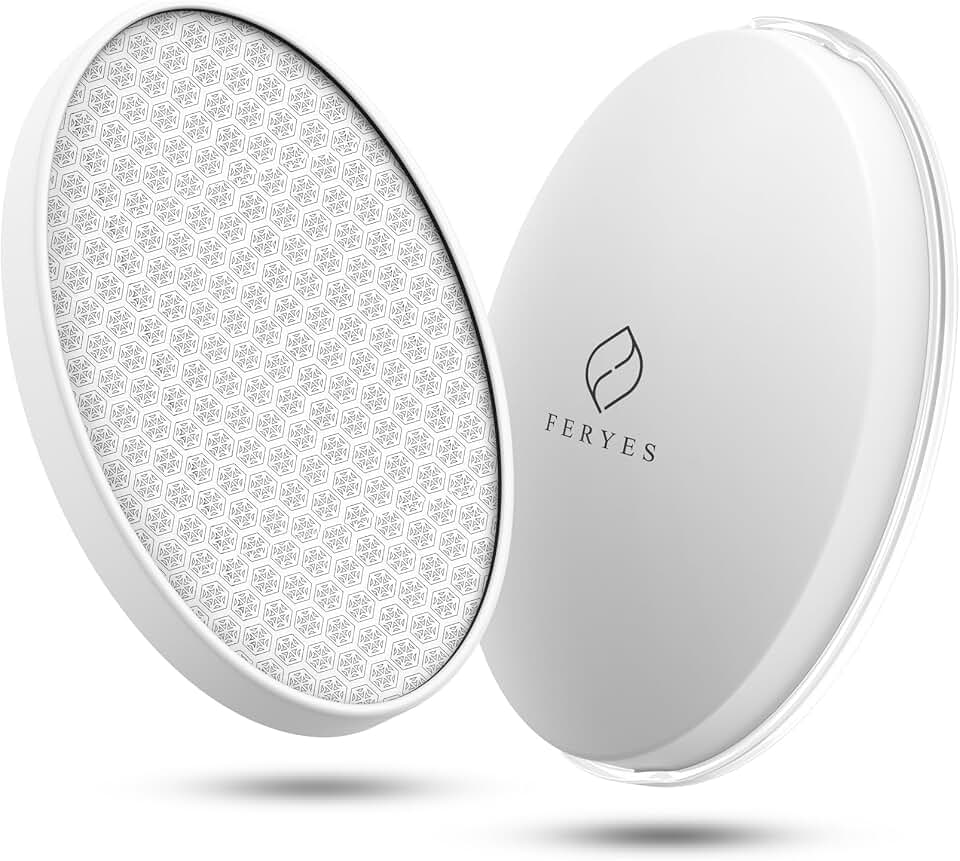 FERYES Nano Crystal Hair Remover with Upgraded Grinding Surface -Reusable Crystal Hair Eraser- Portable - Compact Epilator for Legs Back Arms