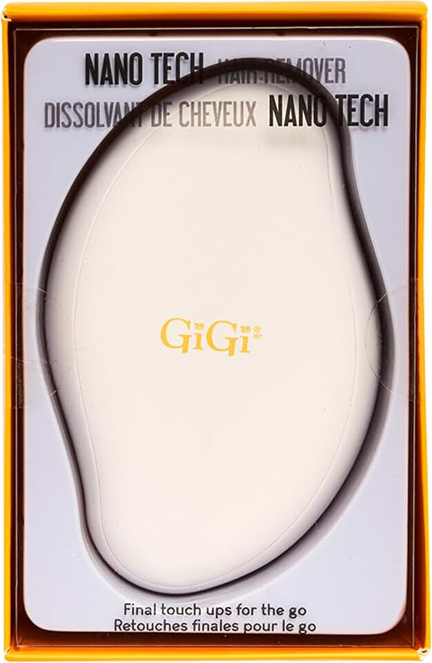 GIGI Nano Tech Crystal Hair Remover for Women – Painless Reusable Hair Removal Device for Legs, Arms &amp; Bikini, Exfoliating Hair Eraser for Smooth Skin