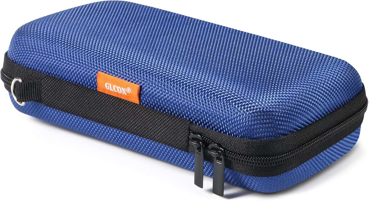 Small Carrying Bag for GPS Hard Drive, Portable EVA Protection Case | Mesh Inner Pocket, Universal Travel Pouch for External Battery, Cell Phone, USB Charging Cable, Zipper