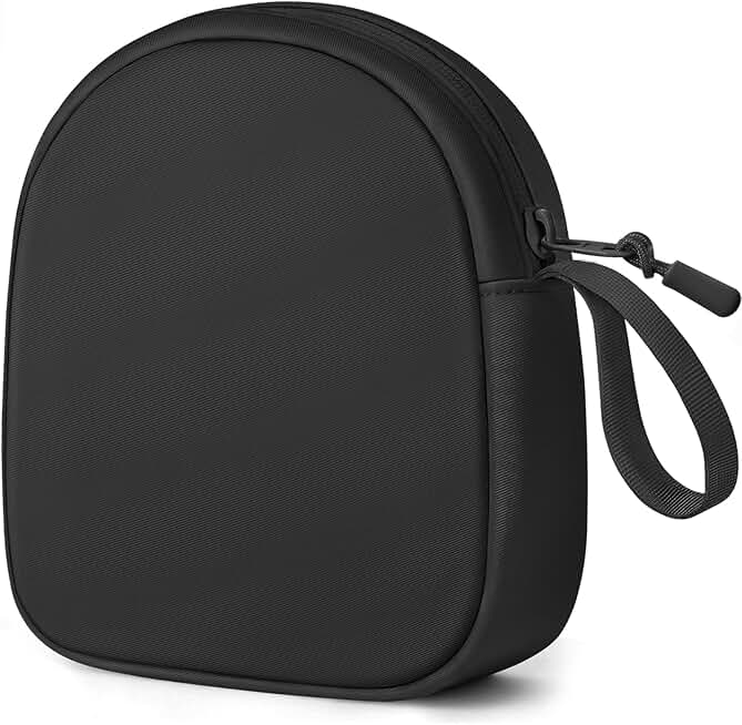 Inesore Soft Headphone Case Headset Carrying Storage Bag Pouch,Black | Compatible with JBL Tune &amp; Live/Sony WH-CH520 510 720/ Sony MDR-ZX/Bose QuietComfort/JLab/BERIBES/TOZO/KVIDIO/SoundCore Global Recycled Standard