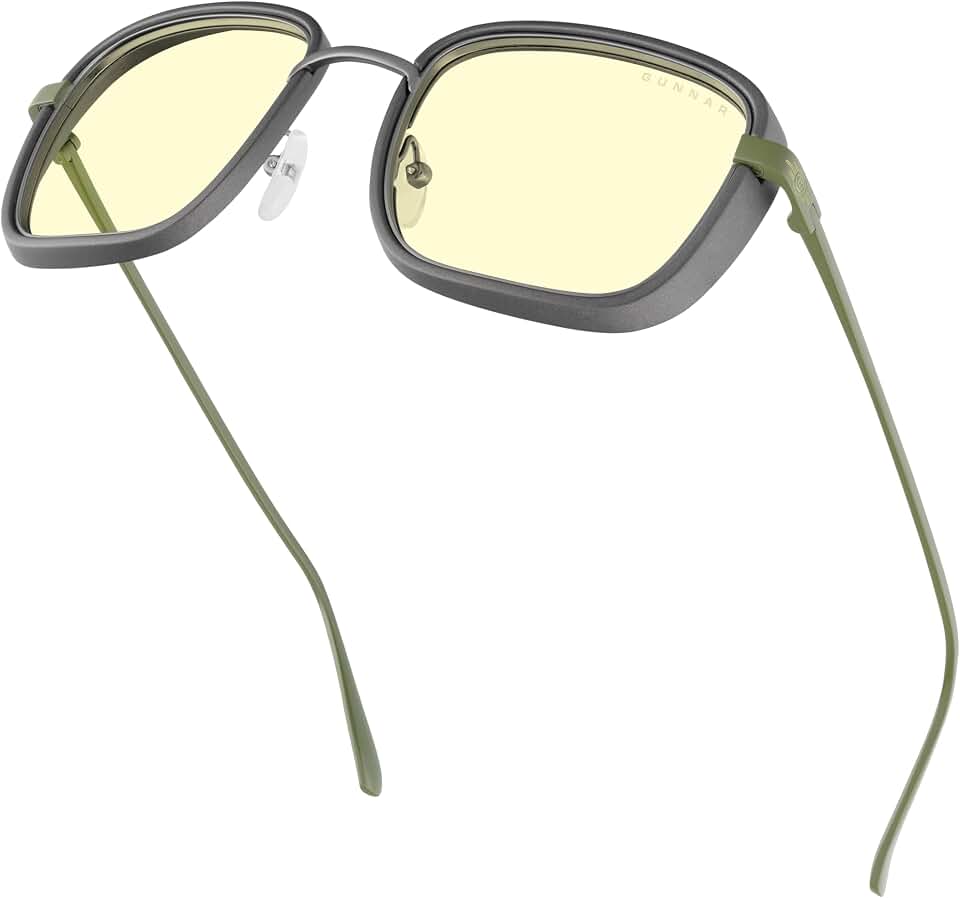 GUNNAR Gaming Glasses - Fallout Vault 33 - Blue Light Blocking Relieve Dry Eye
