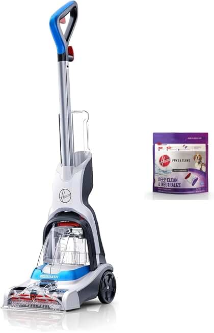 Hoover PowerDash Pet Compact Carpet Cleaner Machine | Lightweight Carpet Shampooer Machine, Pair with a Hoover Cleaner Solution for a Bright, Refreshed Home