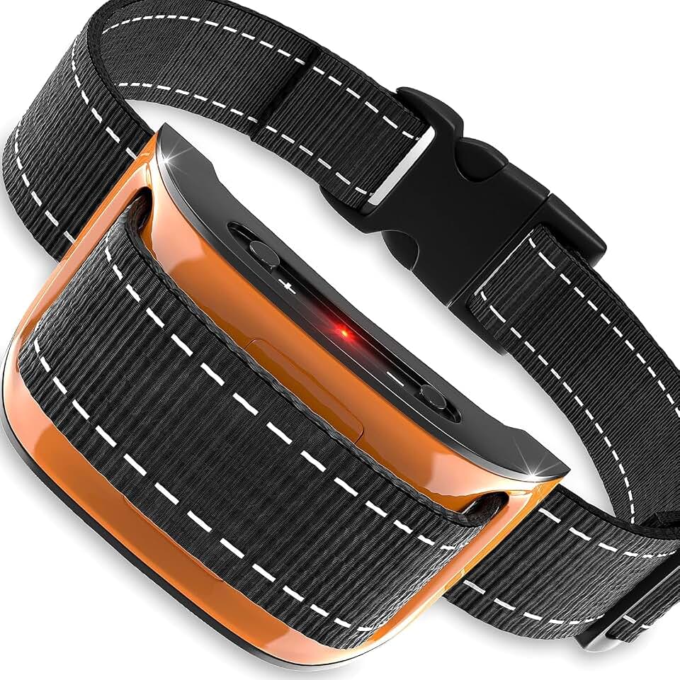 NEW 2026 No Shock Bark Collar for Dogs - Humane Anti Bark Collar for Small Medium Large Dogs - Smart AI Chip - Automatic Bark Detection - Sound &amp; Vibration Modes - Safe Dog Training Collar Trainer