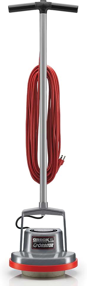 Oreck Commercial Orbiter Hard Floor Cleaner, For All Flooring Types | Multi Purpose Floor Cleaning Machine, Random Orbit Power for Fingertip Control, Versatile and Low Maintenance