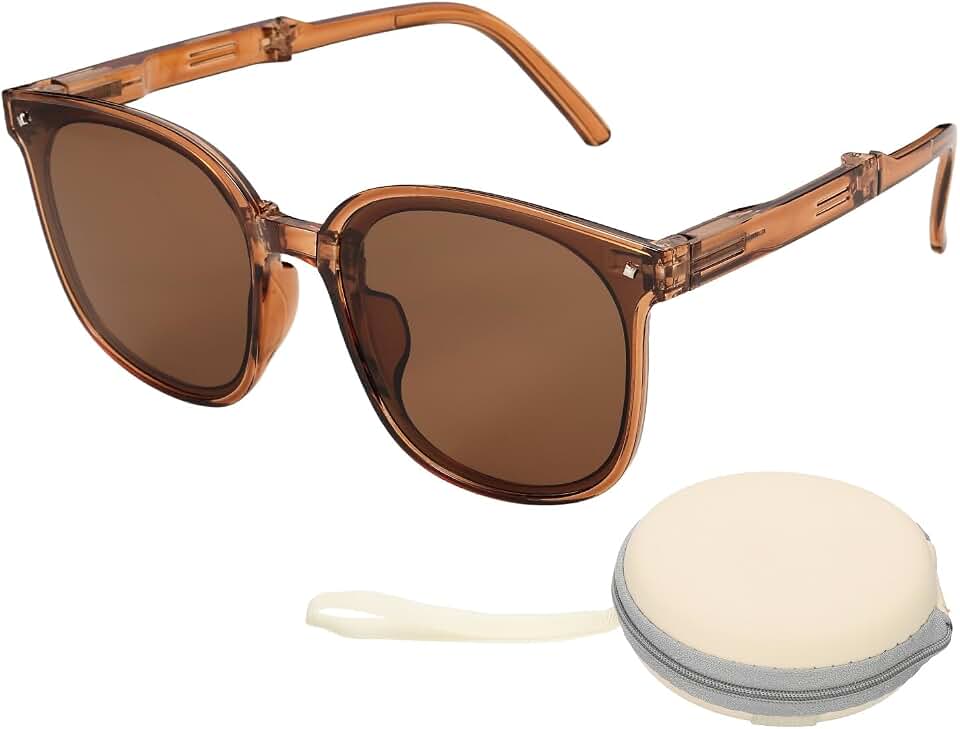 HARFINGTON Sunglasses for Men, PC Retro Sunglasses Sunshine Protection Shades
