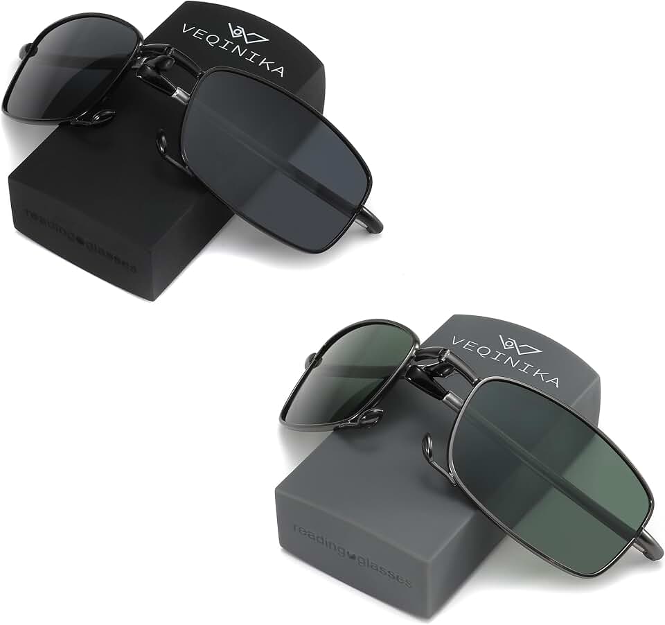 Sunglasses for Men Women Polarized Folding Sunglasses with Case Spring Hinge UV Blocking Foldable Sunglasses