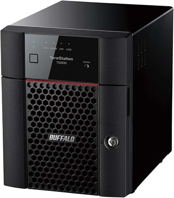 BUFFALO TeraStation Essentials 2025 4-Bay Value Desktop NAS 32TB (4x8TB) with Hard Drives Included