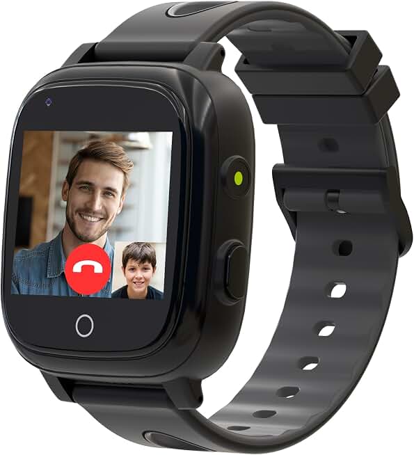 Kids Watch with GPS Tracker, Kids Smart Watch Boys with Video Call Alarm SOS Call Camera Pedometer Stopwatch Caculator Flashlight Birthday Gifts Toys for Boys Age 3-12