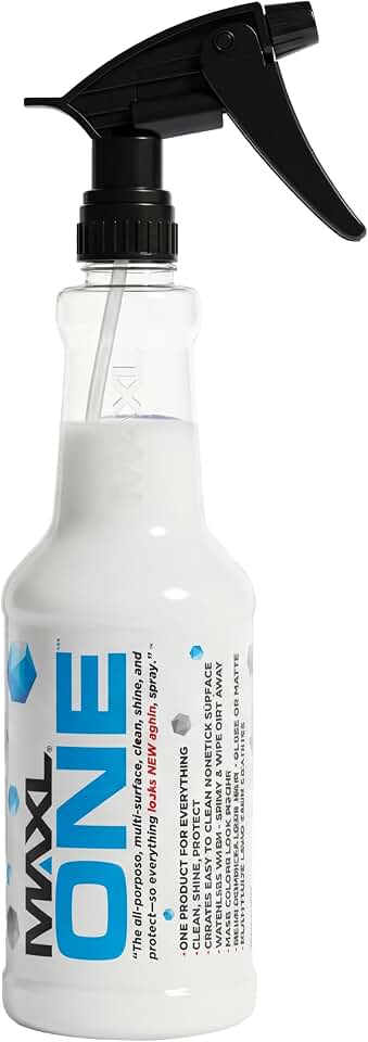 MAXL MAXLONE™ Car Spray with Triphene® All Purpose Waterless Detailer 20 oz | Quick Spray &amp; Wipe, Better Than Any Car Detailing Kit, Clean, Shine, Protect Paint, Glass, Wheels, &amp; Trim Without Pre-Washing