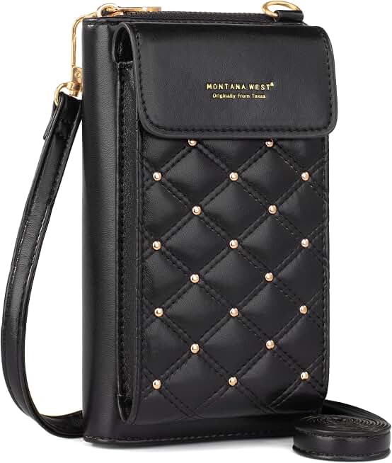 Montana West Crossbody Cell Phone Purse for Women RFID Blocking Cellphone Wallet