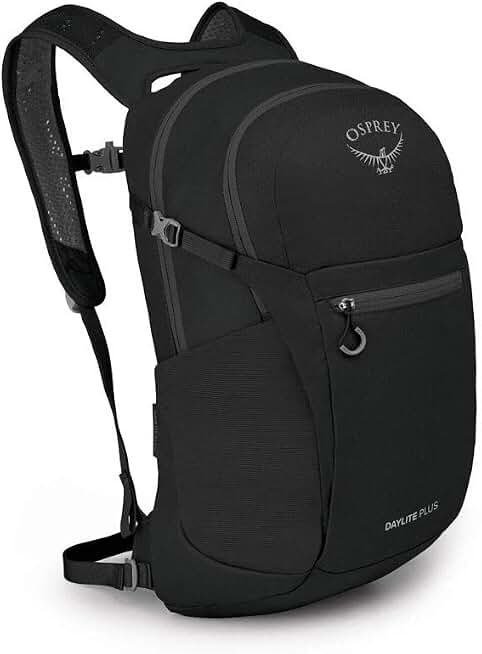 Osprey Daylite Plus Commuter Backpack, Black OS | everyday bag, campus pack, laptop carry, Black color, OS size Bluesign
